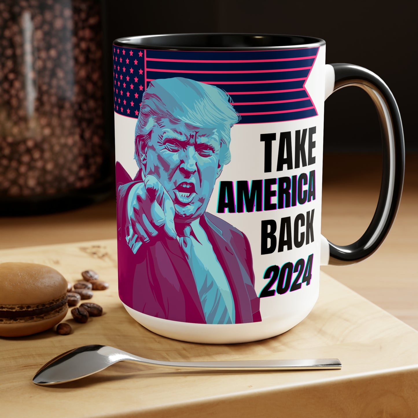 MIAMI FOR TRUMP, 15oz Mug