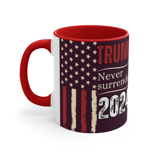 Trump Under Fire, 11oz Mug